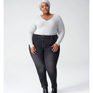 Foundation long sleeve v-neck shirt